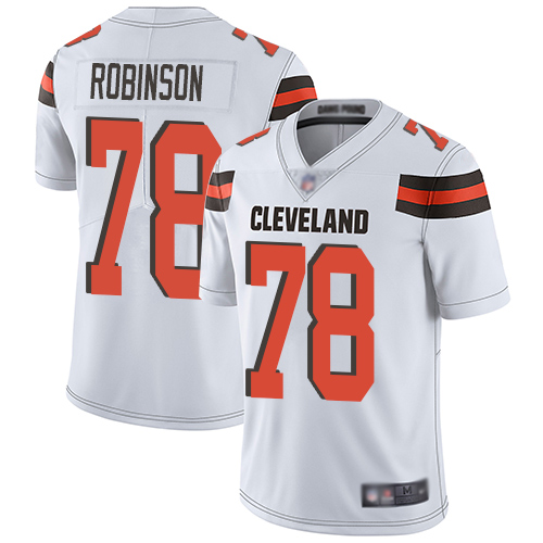 Cleveland Browns Greg Robinson Men White Limited Jersey #78 NFL Football Road Vapor Untouchable